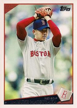 2009 Topps Boston Red Sox #BOS7 Daisuke Matsuzaka Front