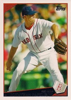 2009 Topps Boston Red Sox #BOS9 Jonathan Papelbon Front