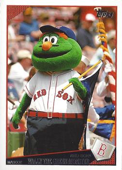 2009 Topps Boston Red Sox #BOS15 Wally The Green Monster Front