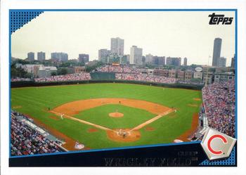 2009 Topps Chicago Cubs #CHC15 Wrigley Field Front