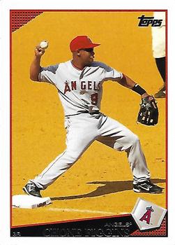 2009 Topps Los Angeles Angels #LAA2 Chone Figgins Front
