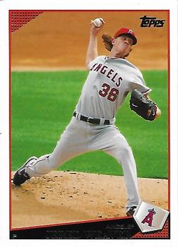 2009 Topps Los Angeles Angels #LAA3 Jered Weaver Front