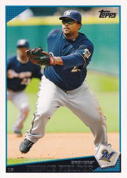 2009 Topps Milwaukee Brewers #MIL3 Prince Fielder Front