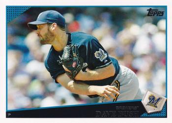 2009 Topps Milwaukee Brewers #MIL6 Dave Bush Front