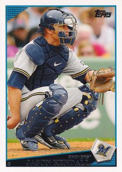 2009 Topps Milwaukee Brewers #MIL10 Jason Kendall Front
