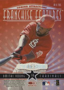 1997 Donruss - Franchise Features #8 Mark McGwire / Dmitri Young Back