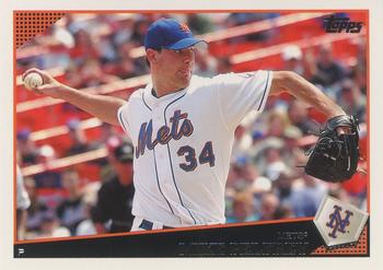 2009 Topps New York Mets #NYM8 Mike Pelfrey Front