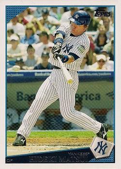 2009 Topps New York Yankees #NYY5 Hideki Matsui Front