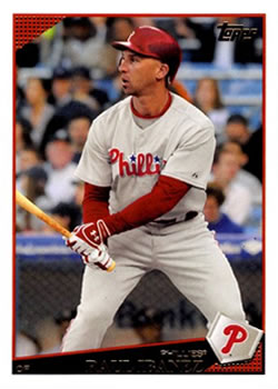 2009 Topps Philadelphia Phillies #PHI7 Raul Ibanez Front