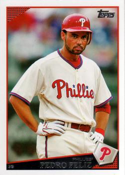 2009 Topps Philadelphia Phillies #PHI12 Pedro Feliz Front