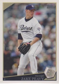 2009 Topps San Diego Padres #SDP2 Jake Peavy Front