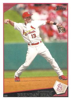 2009 Topps St. Louis Cardinals #STL11 Brendan Ryan Front