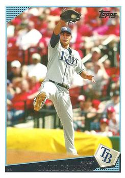 2009 Topps Tampa Bay Rays #TBR9 Carlos Pena Front