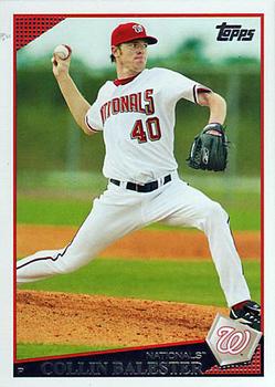 2009 Topps Washington Nationals #WAS2 Collin Balester Front