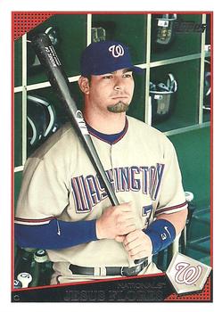 2009 Topps Washington Nationals #WAS13 Jesus Flores Front