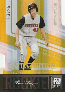 2007 Donruss Elite Extra Edition - Status Gold #133 Todd Frazier Front
