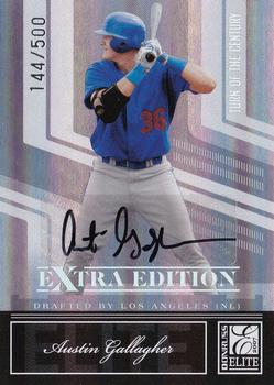 2007 Donruss Elite Extra Edition - Signature Turn of the Century #2 Austin Gallagher Front