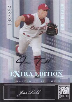 2007 Donruss Elite Extra Edition - Signature Turn of the Century #24 Jess Todd Front