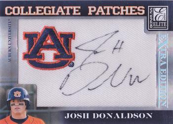 2007 Donruss Elite Extra Edition - Collegiate Patches #CP-JD Josh Donaldson Front
