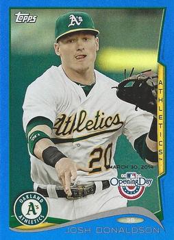 2014 Topps Opening Day - Blue #11 Josh Donaldson Front