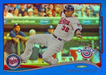 2014 Topps Opening Day #17 Aaron Hicks Front