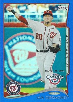 2014 Topps Opening Day - Blue #49 Ian Desmond Front