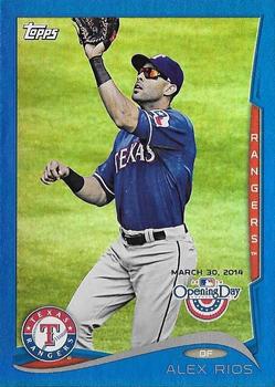 2014 Topps Opening Day - Blue #60 Alex Rios Front