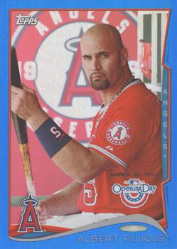 2014 Topps Opening Day - Blue #66 Albert Pujols Front
