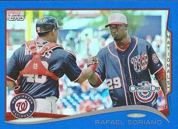 2014 Topps Opening Day - Blue #82 Rafael Soriano Front