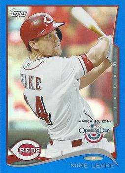 2014 Topps Opening Day - Blue #85 Mike Leake Front