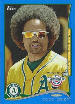 2014 Topps Opening Day - Blue #92 Coco Crisp Front