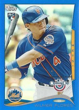 2014 Topps Opening Day - Blue #97 Wilmer Flores Front