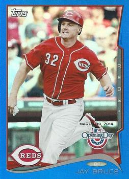 2014 Topps Opening Day - Blue #109 Jay Bruce Front