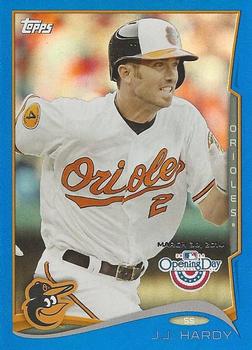 2014 Topps Opening Day - Blue #118 J.J. Hardy Front