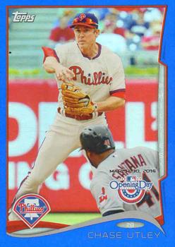 2014 Topps Opening Day - Blue #119 Chase Utley Front