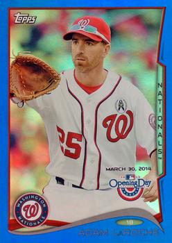 2014 Topps Opening Day - Blue #127 Adam LaRoche Front