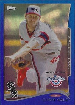 2014 Topps Opening Day - Blue #151 Chris Sale Front