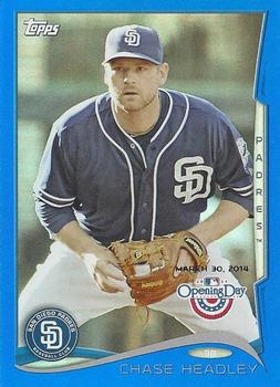 2014 Topps Opening Day - Blue #216 Chase Headley Front