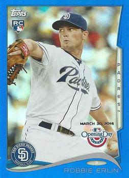 2014 Topps Opening Day - Blue #217 Robbie Erlin Front