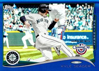 2014 Topps Opening Day - Blue #28 Kyle Seager Front