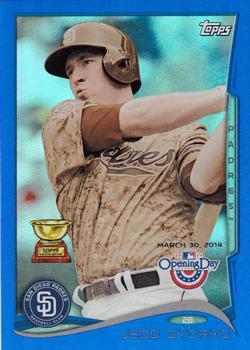 2014 Topps Opening Day - Blue #56 Jedd Gyorko Front