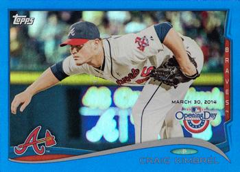 2014 Topps Opening Day - Blue #70 Craig Kimbrel Front