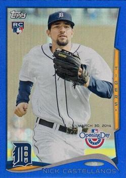 2014 Topps Opening Day - Blue #79 Nick Castellanos Front