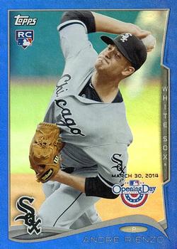 2014 Topps Opening Day - Blue #96 Andre Rienzo Front