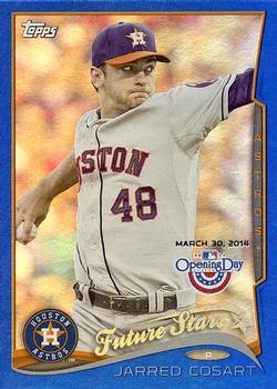 2014 Topps Opening Day - Blue #139 Jarred Cosart Front