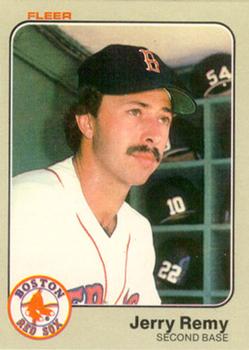 1983 Fleer #193 Jerry Remy Front