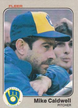 1983 Fleer #29 Mike Caldwell Front