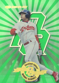 1997 Donruss Power Alley #13 Manny Ramirez Cleveland Indians Baseball Card 