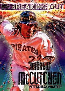 2014 Topps Opening Day - Breaking Out #BO-14 Andrew McCutchen Front