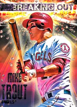 2014 Topps Opening Day - Breaking Out #BO-4 Mike Trout Front